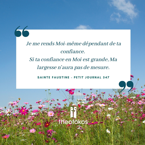 Citation sur la divine miséricorde