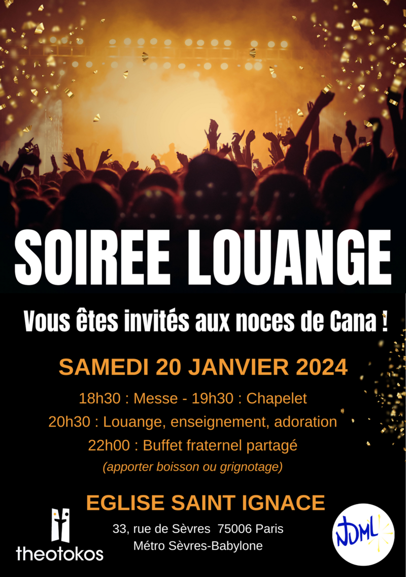 Soirée Louange 20 Janvier